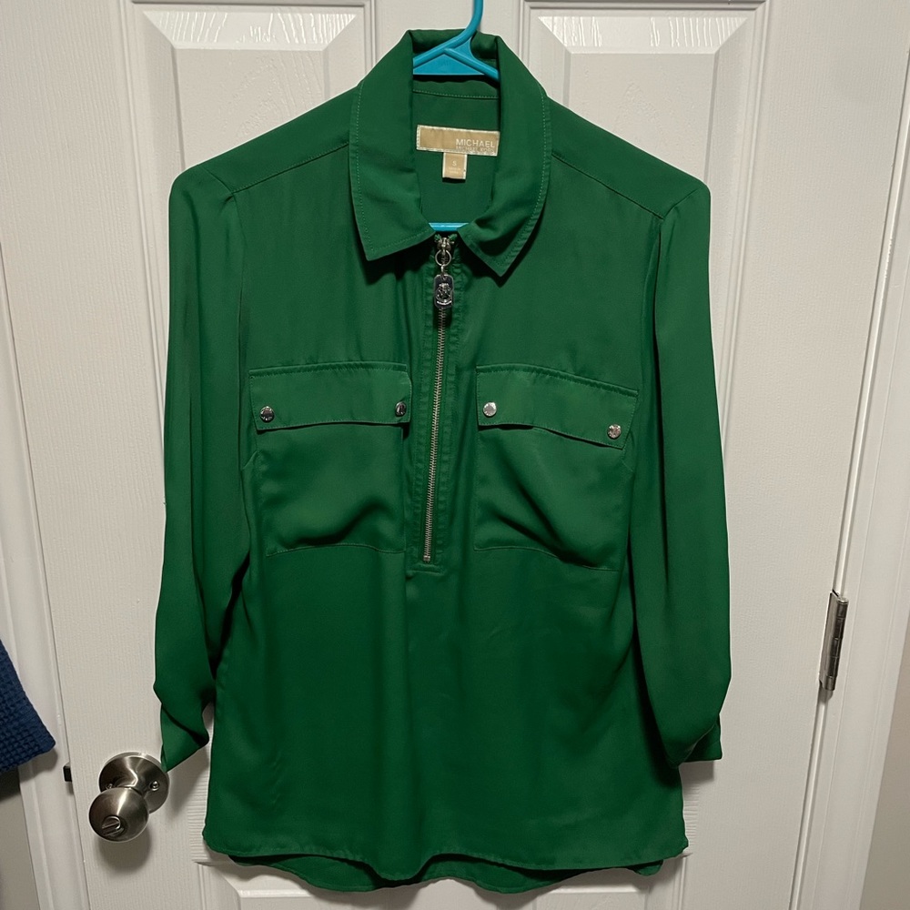 Michael Kors Half Zip Top